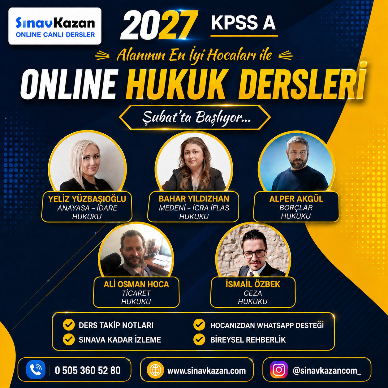 2027 TÜM HUKUK ONLİNE DERSLER